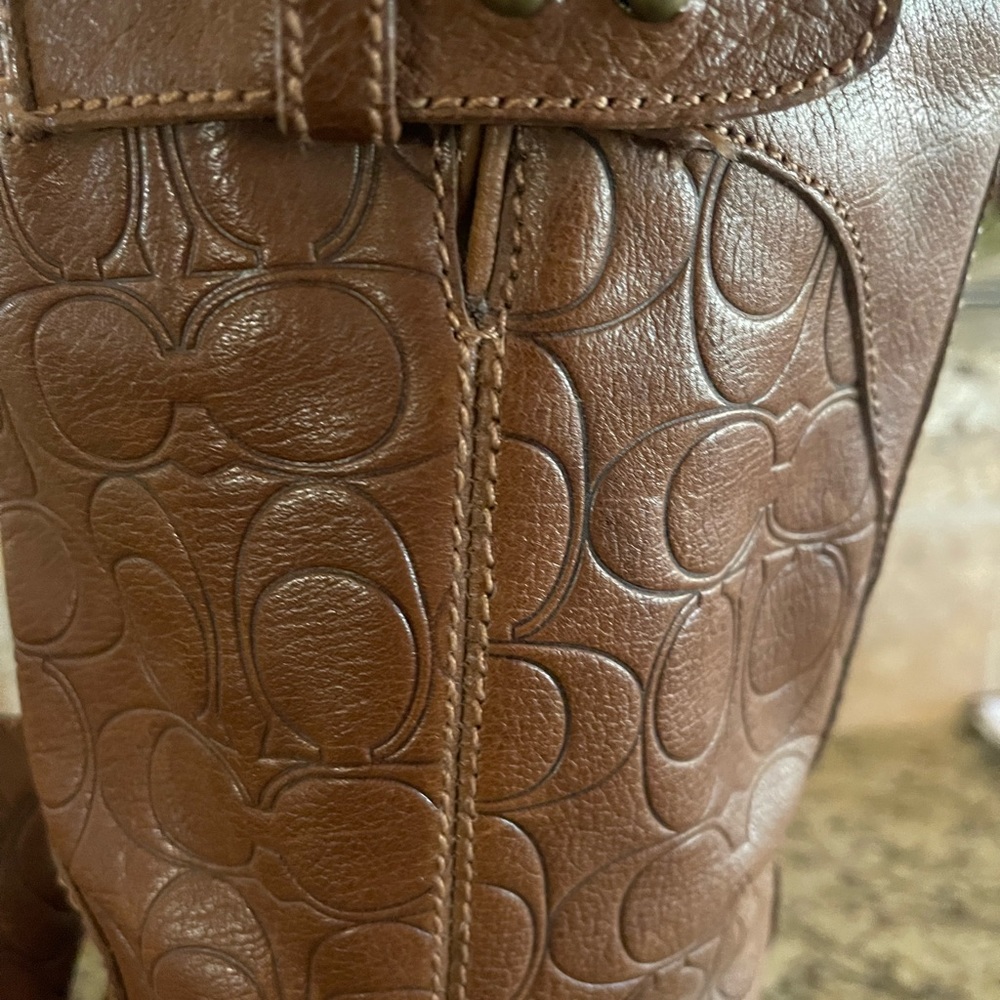 New Coach All leather boots. - Picture 2 of 5